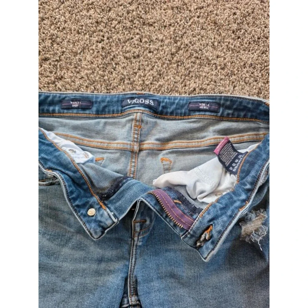Vigoss Marley Mid-Rise Denim Jean Shorts - Size 30 / 10 EUC